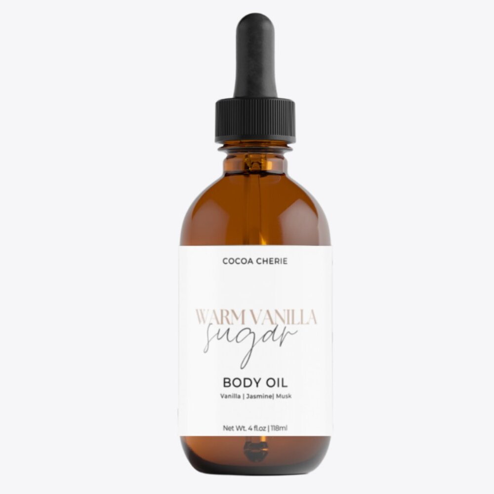 Warm Vanilla Sugar Body Oil - 4oz.